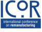 ICOR International Conference on Remanufacturing logo, partner
